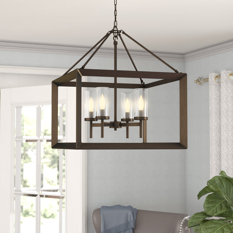 Three Posts Thorne 4Light Hanging Foyer Pendant & Reviews Wayfair.ca